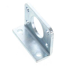 Voetsteun 40 mm Rond Verzinkt staal