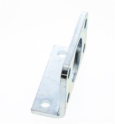 Voetsteun 40 mm Rond Verzinkt staal