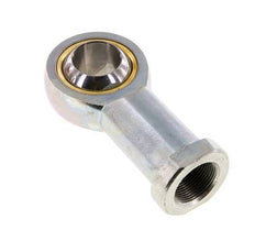 Bolvormig stangeind M36X2 vrouwelijk Verzinkt staal