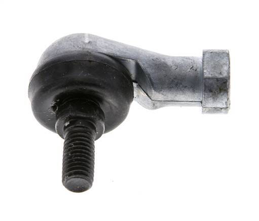 90deg Staafeind M8 Gegoten aluminium
