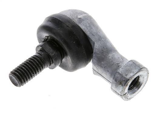 90deg Staafeind M8 Gegoten aluminium