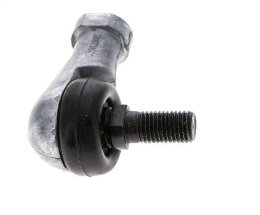 90deg Stangeind M10 x 1,25 Gegoten aluminium