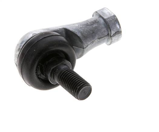 90deg Stangeind M10 x 1,25 Gegoten aluminium