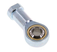 Bolvormig stangeind M12 x 1,25 vrouwelijk Verzinkt staal