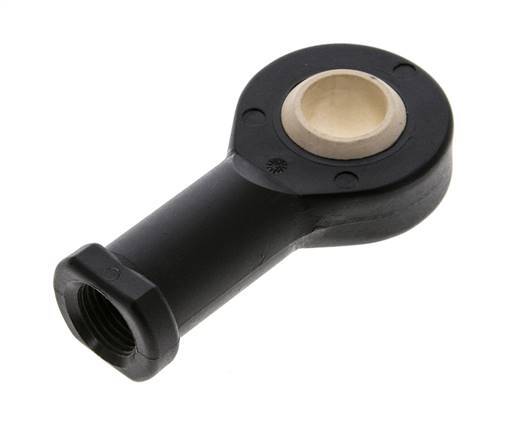Bolvormig staafeind M16 x 1,5 vrouwelijk polymeer