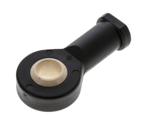 Bolvormig staafeind M16 x 1,5 vrouwelijk polymeer