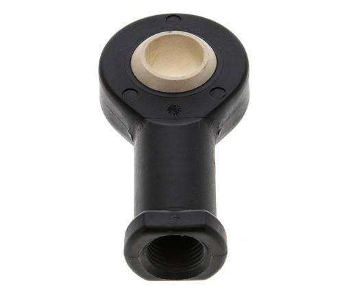 Bolvormig staafeind M16 x 1,5 vrouwelijk polymeer