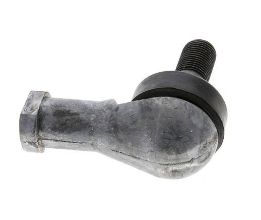 90deg Stangeind M16 x 1,5 Gegoten aluminium