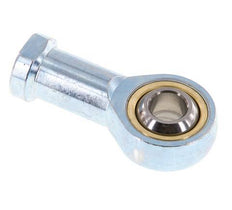 Bolvormig stangeind M10 vrouwelijk Verzinkt staal