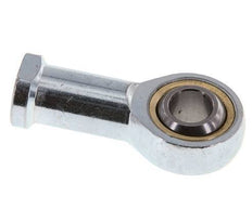 Bolvormig stangeind M12 vrouwelijk Verzinkt staal