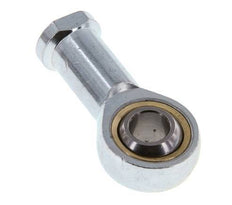 Bolvormig stangeind M12 vrouwelijk Verzinkt staal