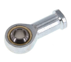 Bolvormig stangeind M12 vrouwelijk Verzinkt staal