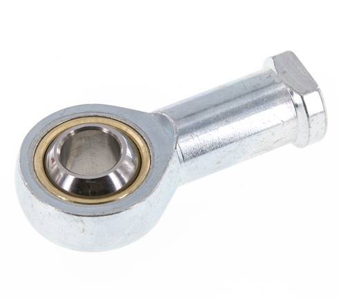 Bolvormig stangeind M16 vrouwelijk Verzinkt staal