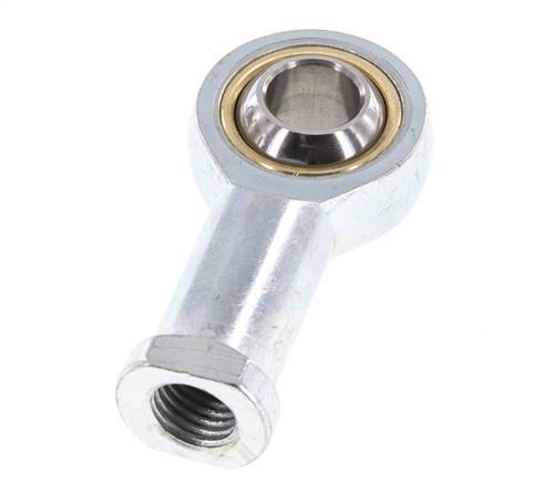 Bolvormig stangeind M16 vrouwelijk Verzinkt staal