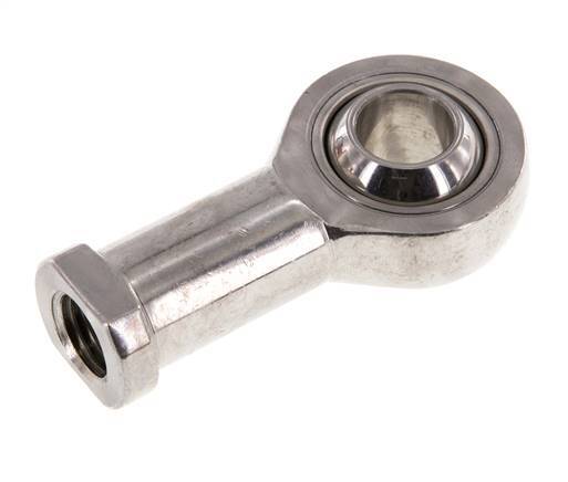 Bolvormig stangeind M16 vrouwelijk RVS 304 (1.4301)