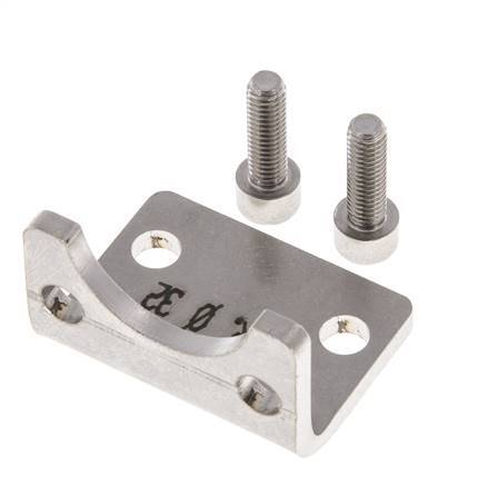 Voetsteun 32 mm ISO 15552 RVS 316 (1.4401)