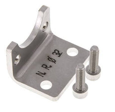 Voetsteun 32 mm ISO 15552 RVS 316 (1.4401)