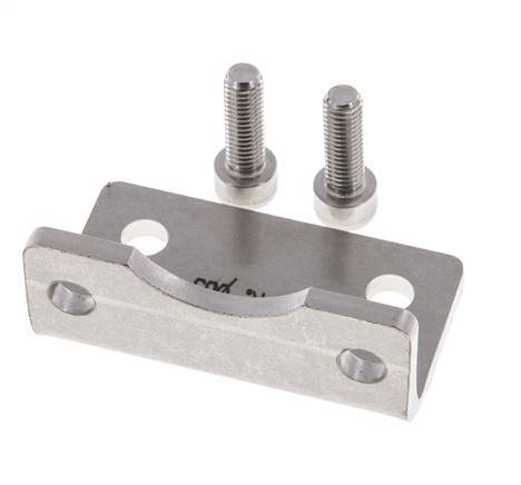 Voetsteun 63 mm ISO 15552 RVS 316 (1.4401)