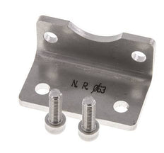 Voetsteun 63 mm ISO 15552 RVS 316 (1.4401)