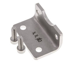 Voetsteun 63 mm ISO 15552 RVS 316 (1.4401)