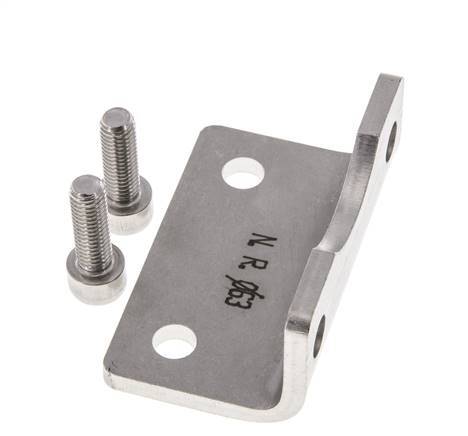 Voetsteun 63 mm ISO 15552 RVS 316 (1.4401)