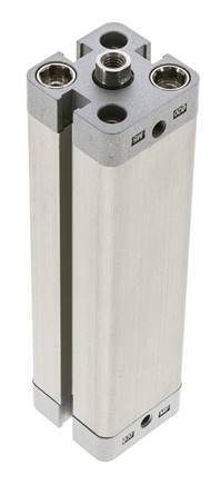 ISO 21287 Compacte Dubbelwerkende Cilinder 20-100mm - Magnetisch