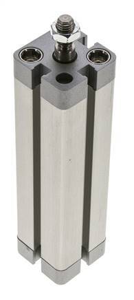 ISO 21287 Compacte Dubbelwerkende Cilinder 20-100mm - Magnetisch - Mannelijke Stang