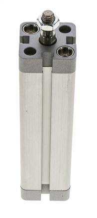 ISO 21287 Compacte Dubbelwerkende Cilinder 20-100mm - Magnetisch - Mannelijke Stang