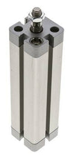 ISO 21287 Compacte Dubbelwerkende Cilinder 20-100mm - Magnetisch - Mannelijke Stang