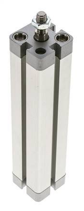 ISO 21287 Compacte Dubbelwerkende Cilinder 20-125mm - Magnetisch - Mannelijke Stang