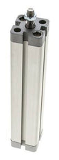 ISO 21287 Compacte Dubbelwerkende Cilinder 20-150mm - Magnetisch - Mannelijke Stang