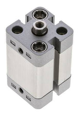 ISO 21287 Compacte Dubbelwerkende Cilinder 20-20mm - Magnetisch