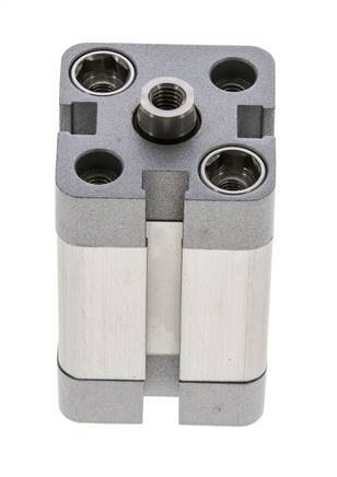 ISO 21287 Compacte Dubbelwerkende Cilinder 20-20mm - Magnetisch