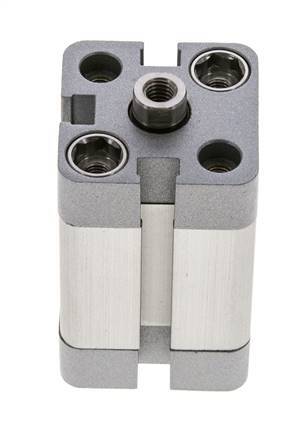 ISO 21287 Compacte Dubbelwerkende Cilinder 20-20mm - Magnetisch