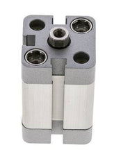 ISO 21287 Compacte Dubbelwerkende Cilinder 20-20mm - Magnetisch