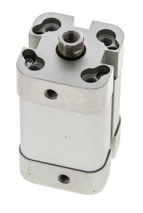 ISO 21287 Compacte Dubbelwerkende Cilinder 20-25mm - Magnetisch