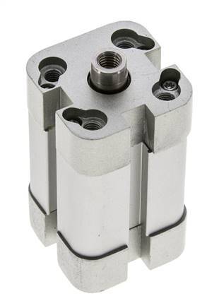 ISO 21287 Compacte Dubbelwerkende Cilinder 20-25mm - Magnetisch