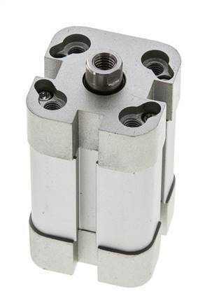ISO 21287 Compacte Dubbelwerkende Cilinder 20-25mm - Magnetisch