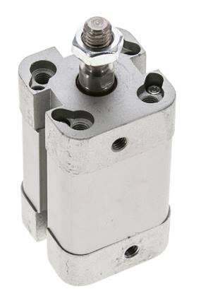 ISO 21287 Compacte Dubbelwerkende Cilinder 20-25mm - Magnetisch - Mannelijke Stang