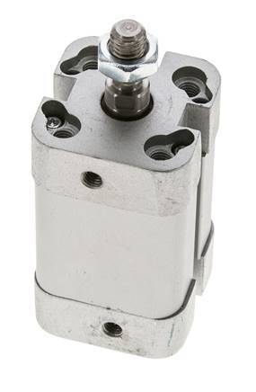 ISO 21287 Compacte Dubbelwerkende Cilinder 20-25mm - Magnetisch - Mannelijke Stang