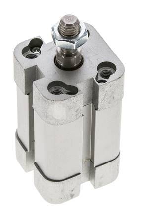 ISO 21287 Compacte Dubbelwerkende Cilinder 20-25mm - Magnetisch - Mannelijke Stang
