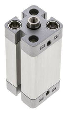 ISO 21287 Compacte Dubbelwerkende Cilinder 20-40mm - Magnetisch