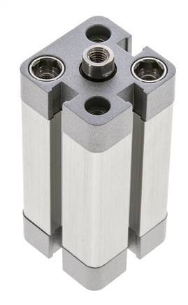 ISO 21287 Compacte Dubbelwerkende Cilinder 20-40mm - Magnetisch
