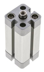 ISO 21287 Compacte Dubbelwerkende Cilinder 20-40mm - Magnetisch