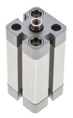 ISO 21287 Compacte Dubbelwerkende Cilinder 20-40mm - Magnetisch