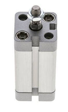 ISO 21287 Compacte Dubbelwerkende Cilinder 20-40mm - Magnetisch - Mannelijke Stang