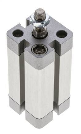 ISO 21287 Compacte Dubbelwerkende Cilinder 20-40mm - Magnetisch - Mannelijke Stang
