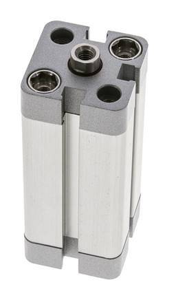 ISO 21287 Compacte Dubbelwerkende Cilinder 20-50mm - Magnetisch