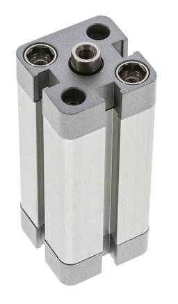 ISO 21287 Compacte Dubbelwerkende Cilinder 20-50mm - Magnetisch