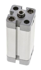 ISO 21287 Compacte Dubbelwerkende Cilinder 20-50mm - Magnetisch